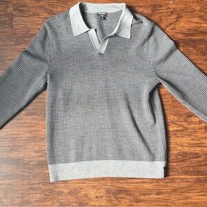 Todd Snyder - Italian Merino Gray Men's Sweater (M)